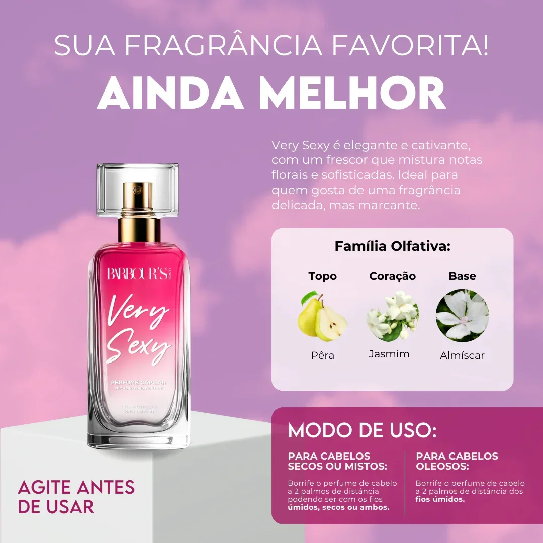 Kit Cabelo Brilhante (3 Perfumes Capilares) - Image 3